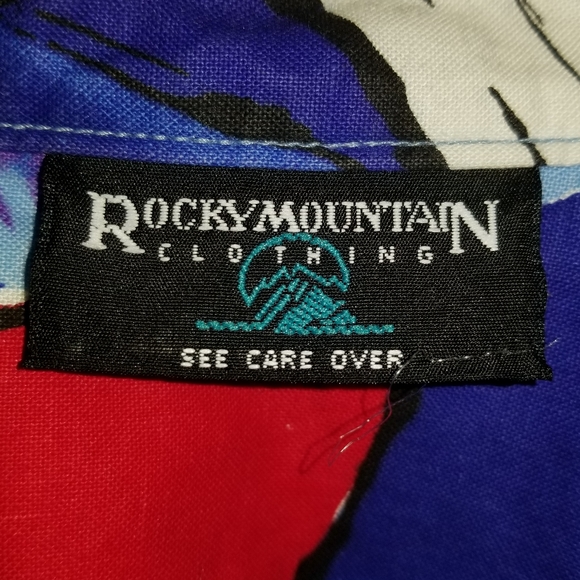 Vintage Rocky Mountain Multi-Colored Shirt - Picture 4 of 5